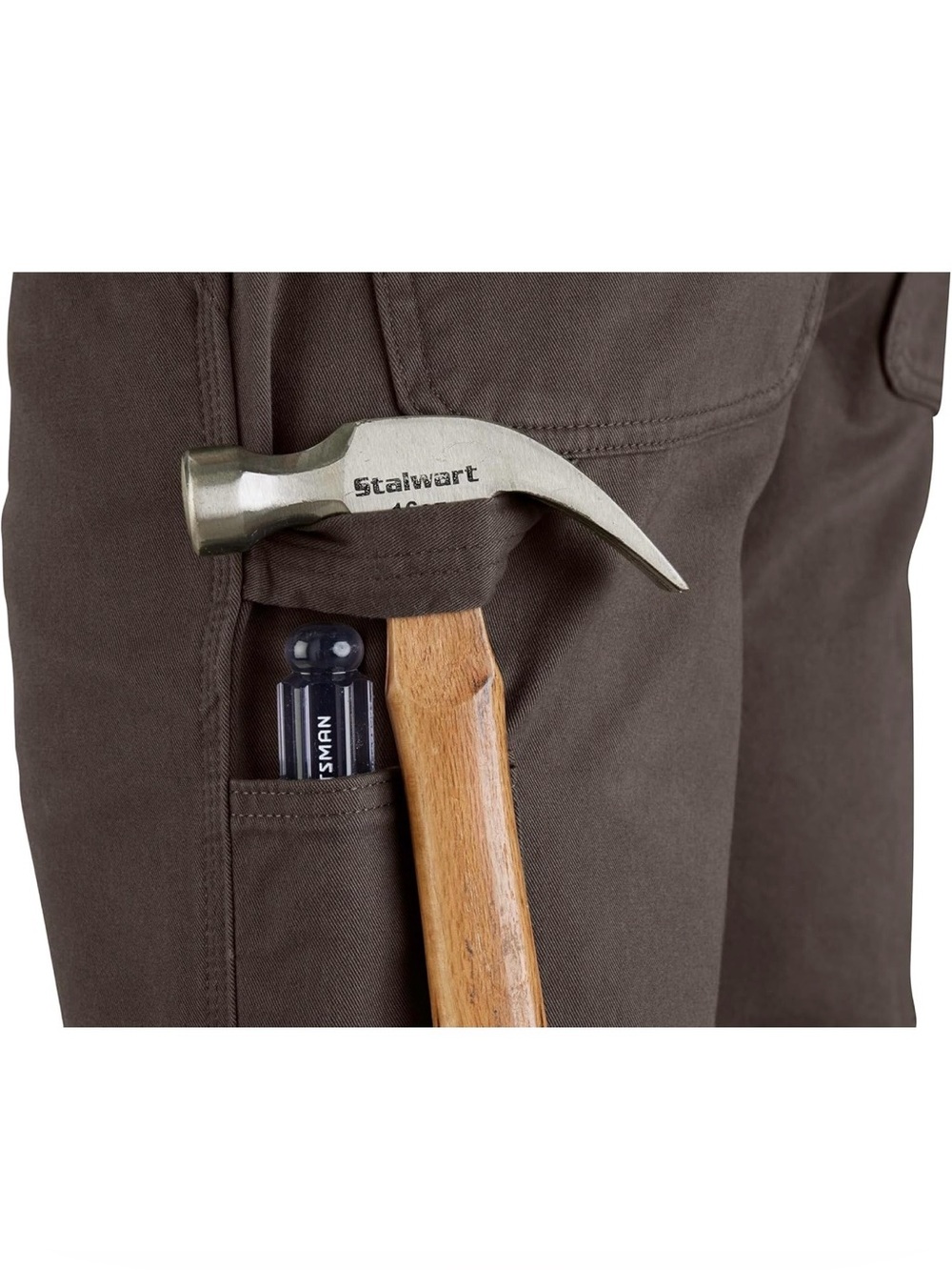 Carhartt Men's Relaxed Straight Twill Dungaree, Dark Coffee - Size 38 x 32 - Picture 5 of 13